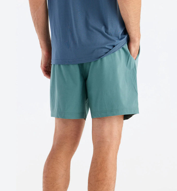 Free Fly Men's Breeze Short – 6": Sabal Green