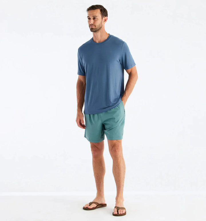 Free Fly Men's Breeze Short – 6": Sabal Green