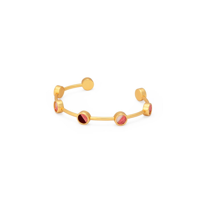 Brackish Multi Bezel Cuff: Brittany