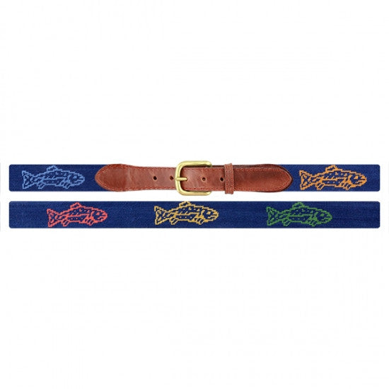 Smathers and Branson Catch of the Day Belt - Classic Navy