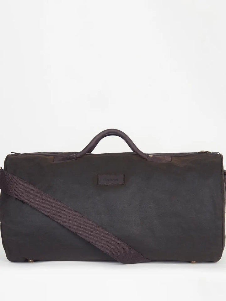 Barbour Waxed Holdall: Olive