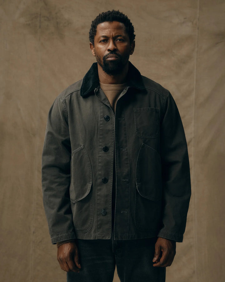 Filson Canvas Outfitter Jacket: Peat