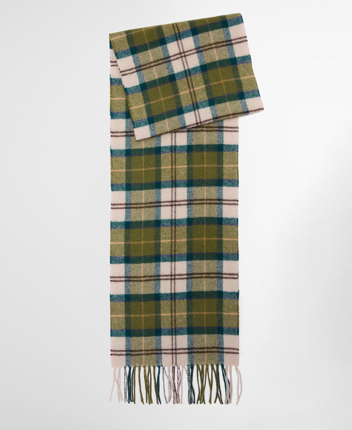 Barbour Tartan Lambswool Scarf: Ancient
