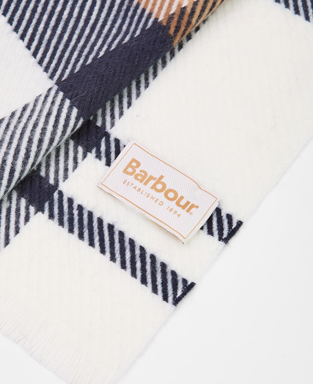 Barbour Blair Tartan Scarf: Hessian Tartan