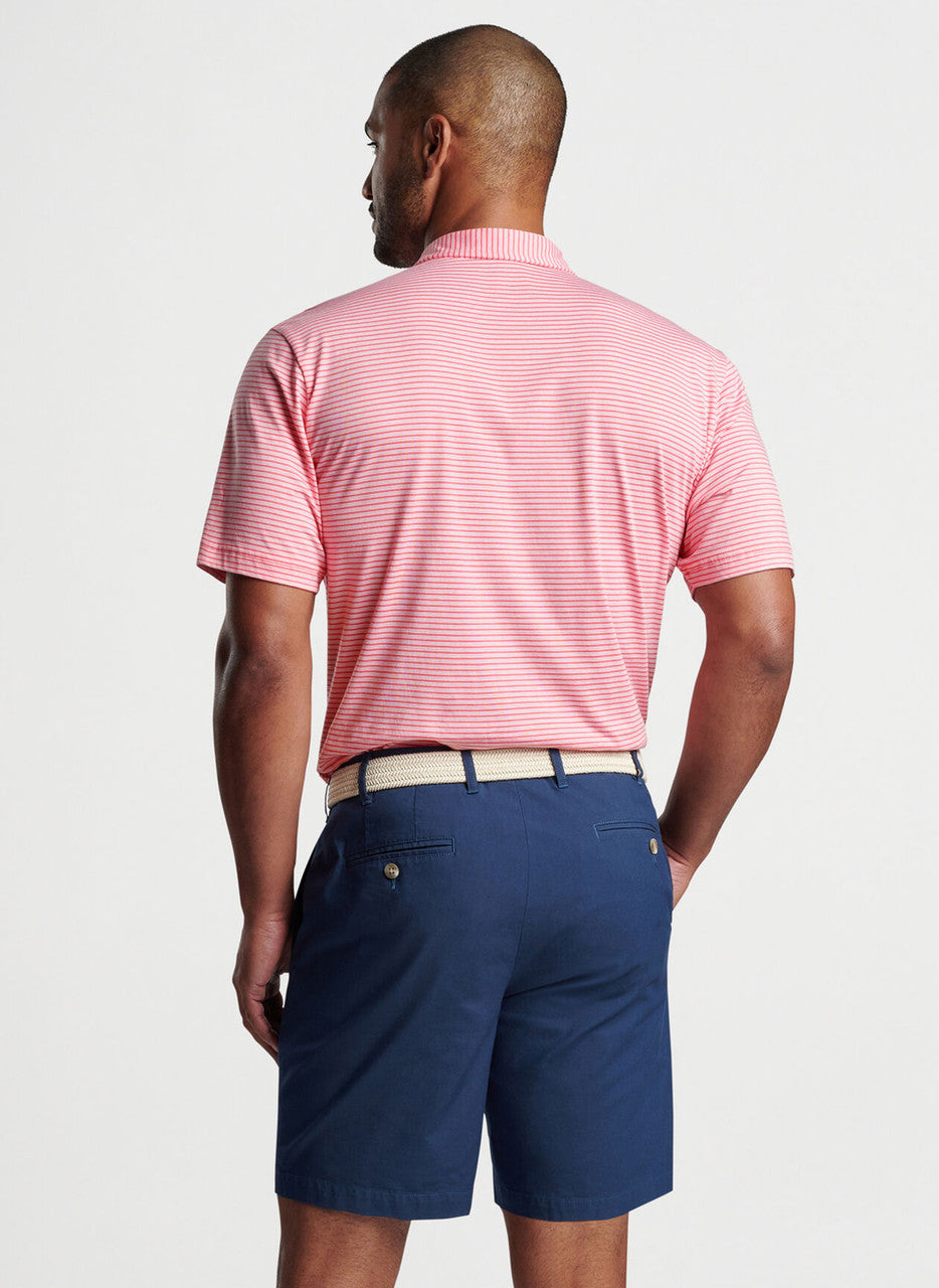 Peter Millar Crown Comfort Cotton Polo Trip Stripe: Primrose