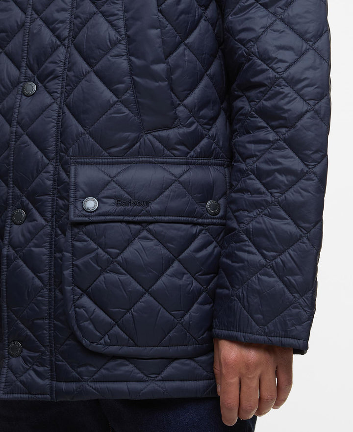 Barbour Essential Bedale Quilted Jacket: Navy