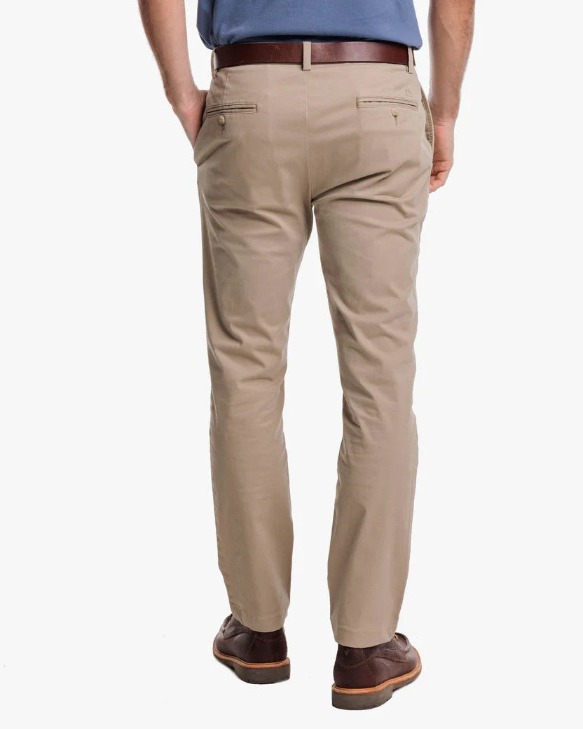 Southern Tide Channel Marker Chino Pant: Sandstone Khaki