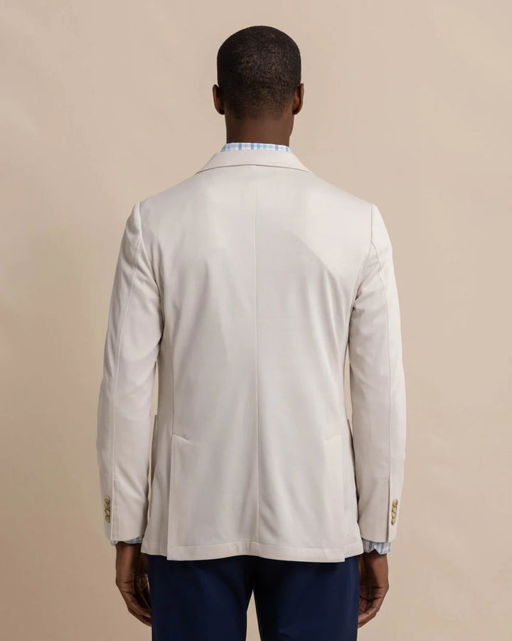 Southern Tide Charleston Blazer: Perfectly Pale Khaki