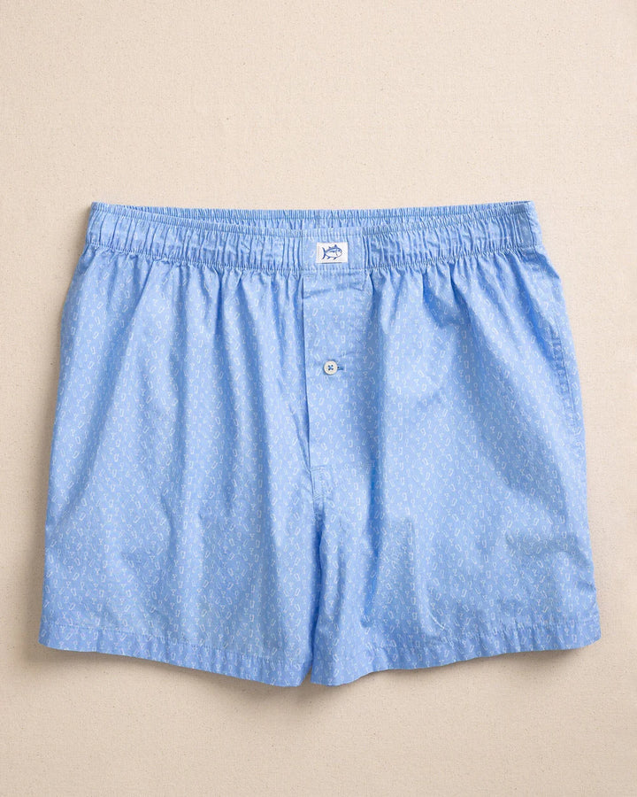 Southern Tide Cocktail Hour Boxer: Ocean Channel