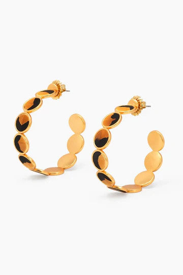 Brackish MultiBezel Earring: Coleen