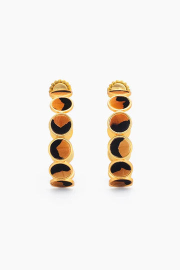 Brackish MultiBezel Earring: Coleen