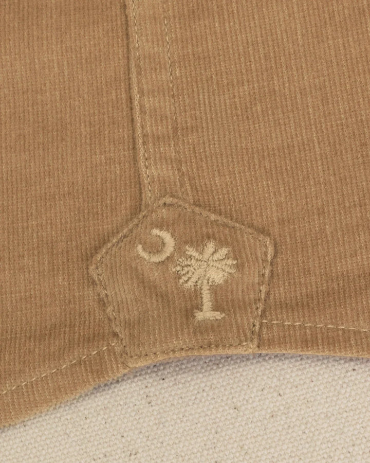 Southern Tide Corduroy Sport Shirt: Tannin