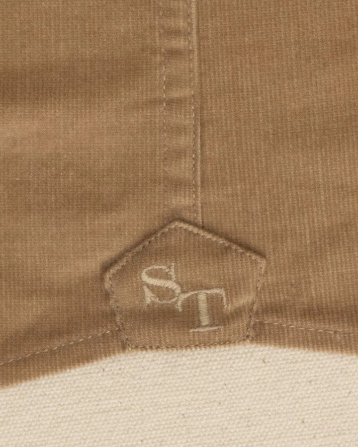 Southern Tide Corduroy Sport Shirt: Tannin