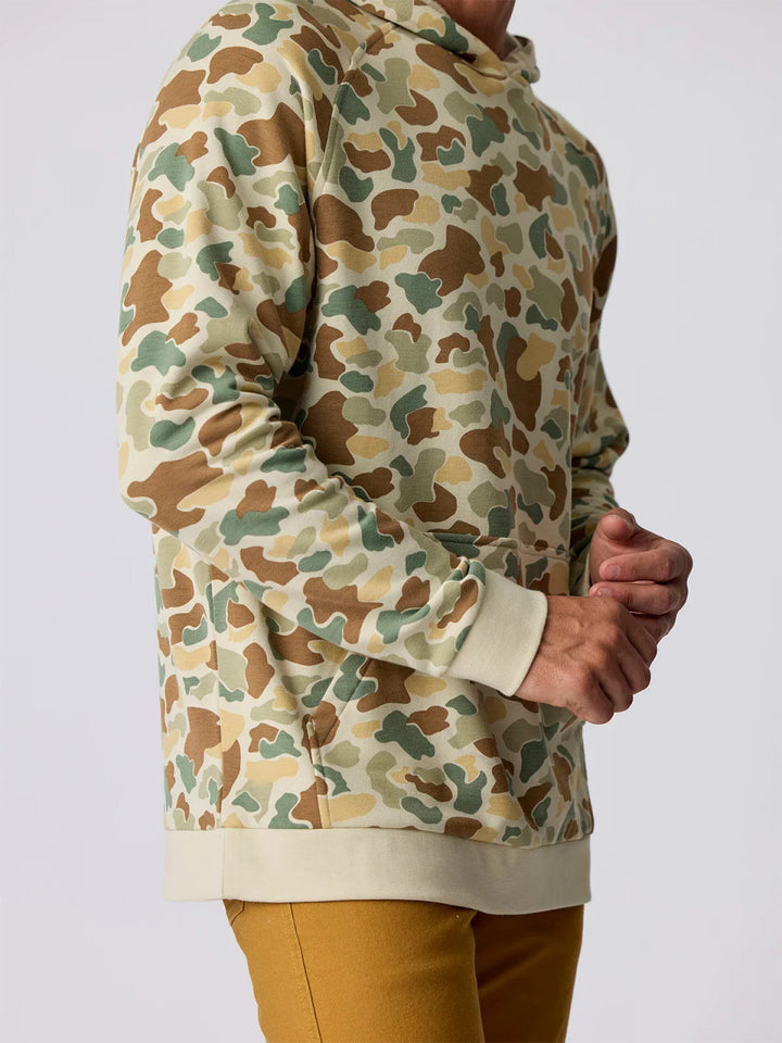 Free Fly Men's Bamboo Lightweight Fleece Hoodie: Vintage Camo