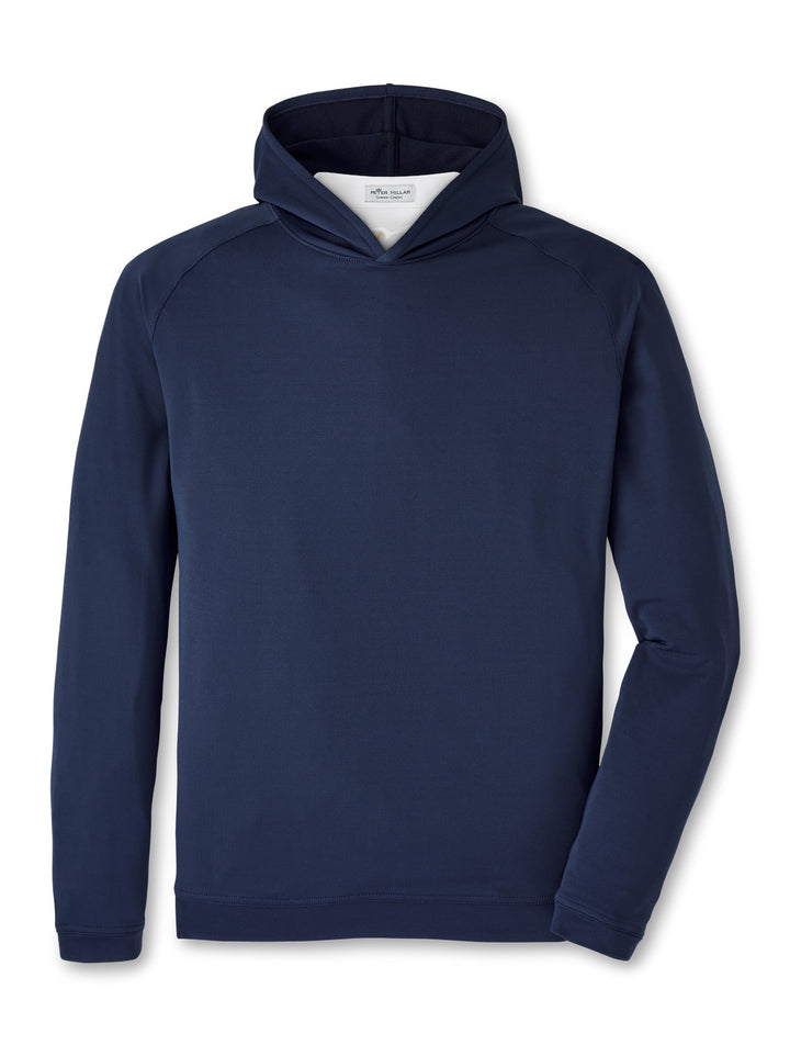 Peter Millar Pine Performance Hoodie: Navy