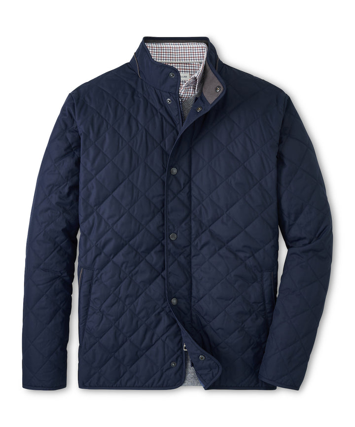 Peter Millar Suffolk Coat: Navy