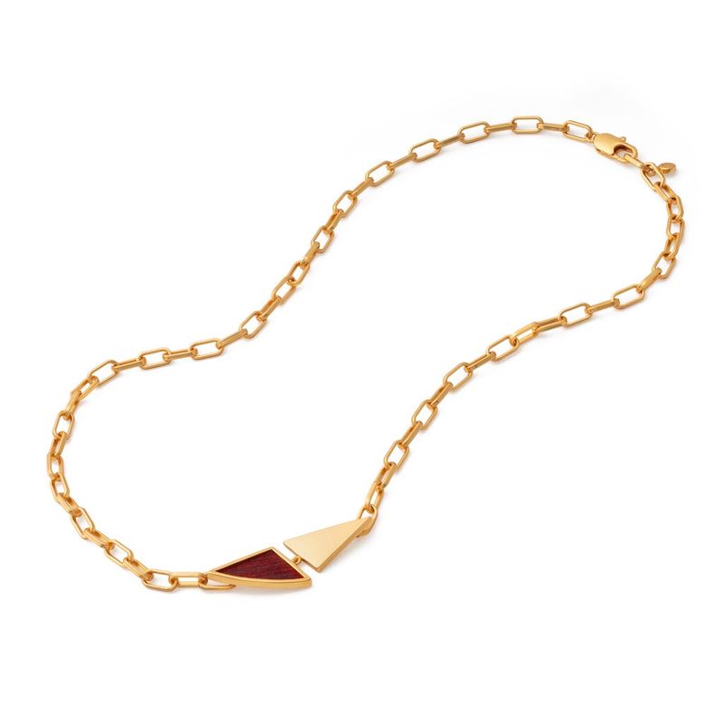 Brackish Aurora Triangle Necklace