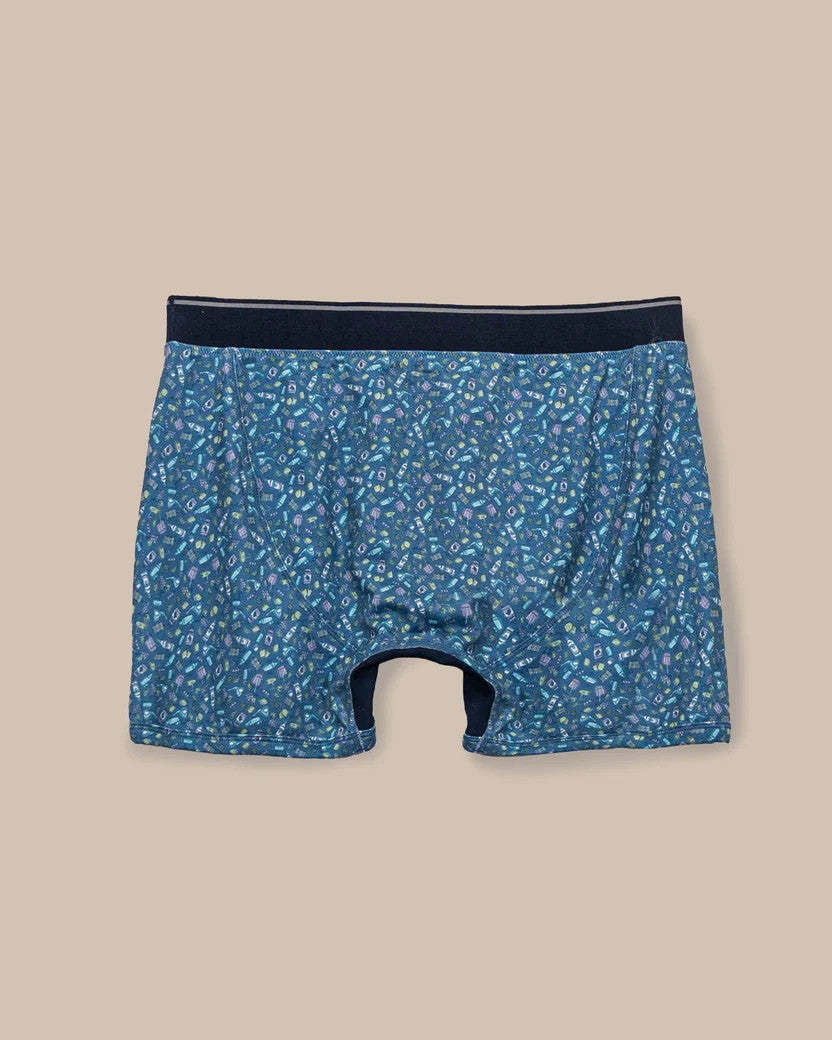 Southern Tide Dazed and Transfused Boxer Brief: Coronet Blue