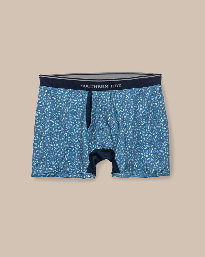 Southern Tide Dazed and Transfused Boxer Brief: Coronet Blue