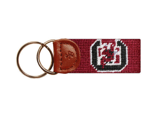 Smathers & Branson Key Fob - USC "Block C" - Garnet