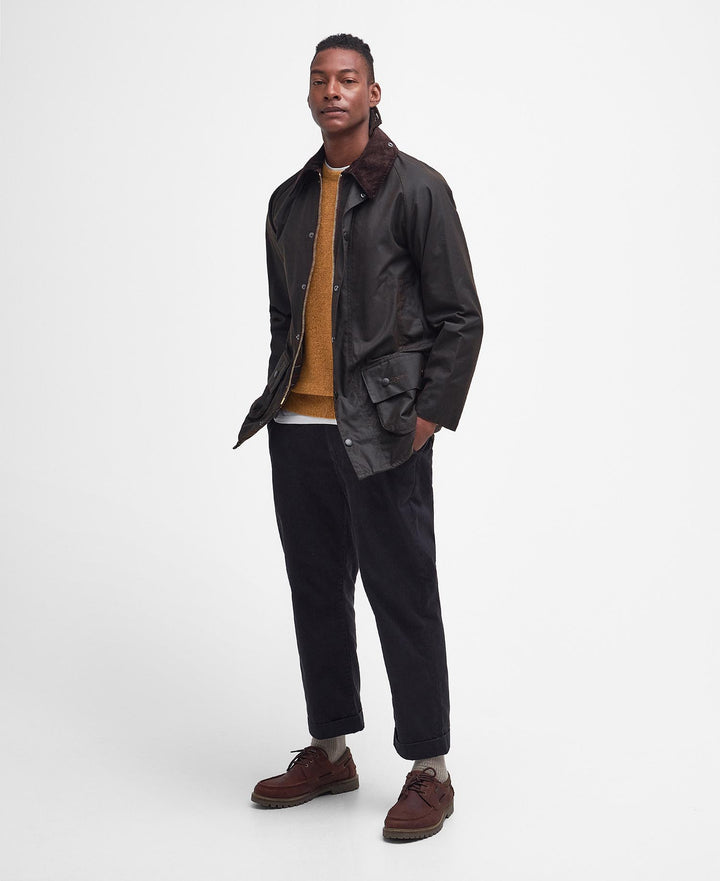 Barbour Classic Beaufort® Waxed Jacket: Olive