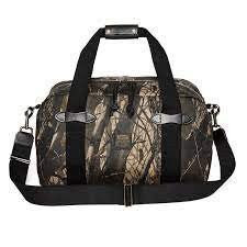 Filson Small Tin Cloth Duffle Bag: Realtree Hardwoods Camo