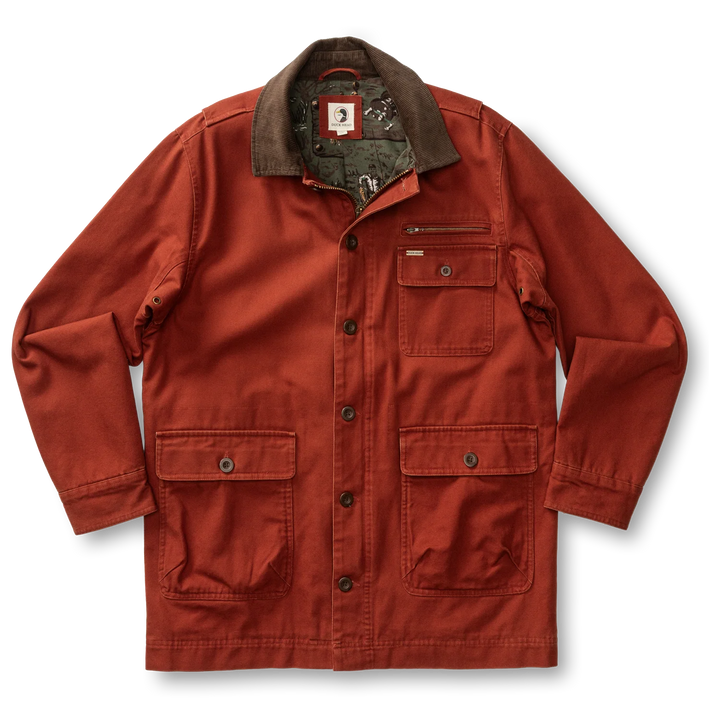 Duck Head Duck Canvas Barn Coat: Brandy Brown