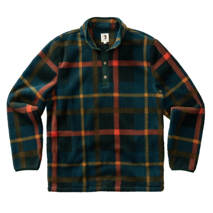 Duck Head Pineview Fleece 1/4 Snap Pullover: Pine Grove