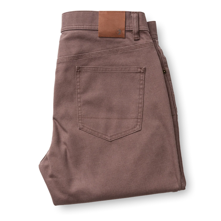 Duck Head Field Canvas Five-Pocket: Peppercorn