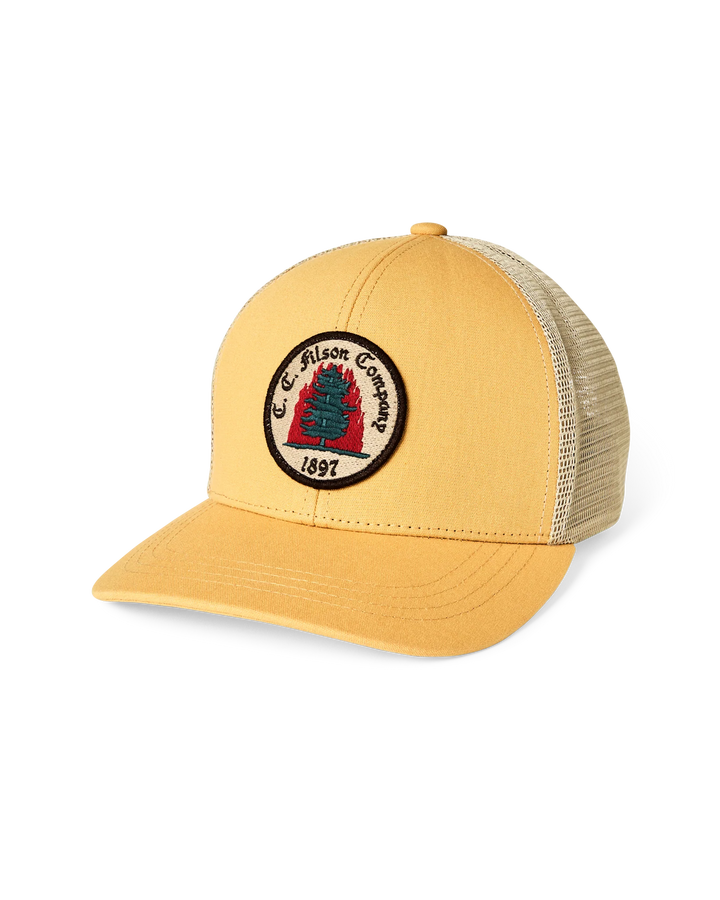 Filson Wildfire Logger Mesh Cap: Vintage Gold