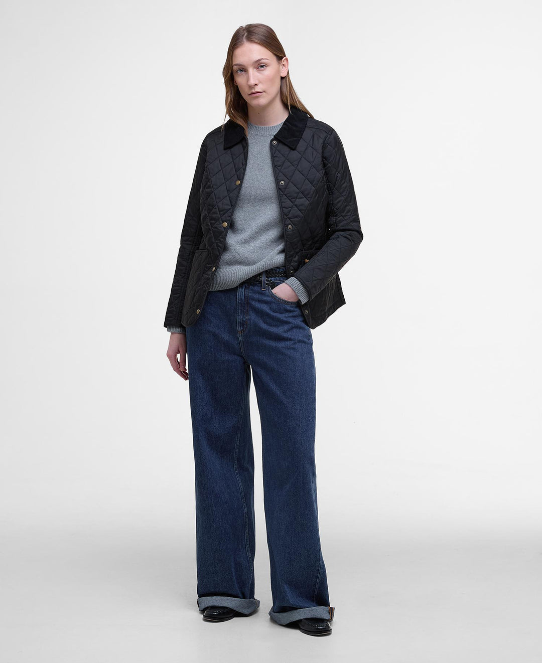 Barbour Annandale Quilted Jacket: Black