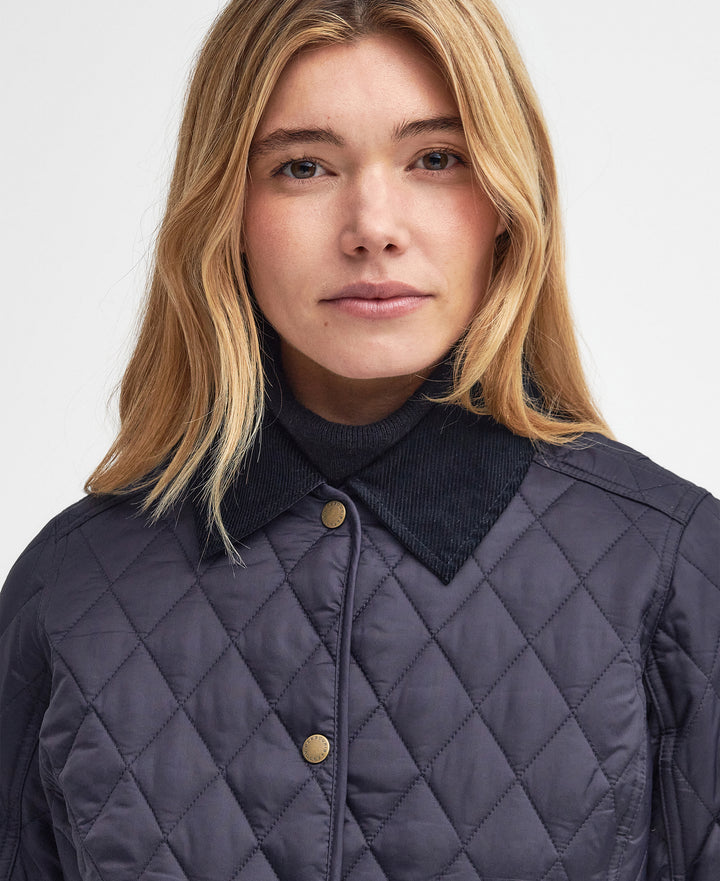 Barbour Annandale Quilted Jacket: Navy