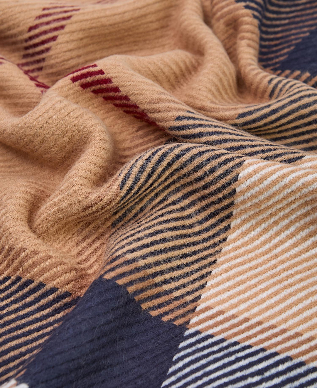 Barbour Blair Tartan Scarf: Hessian Tartan