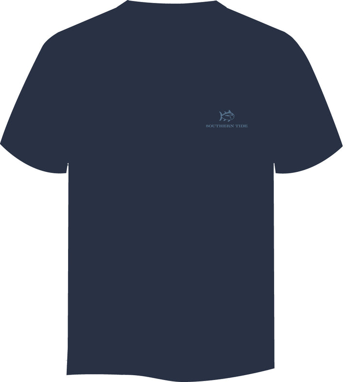 Southern Tide Skipping Jacks Short Sleeve T-shirt: Dress Blue