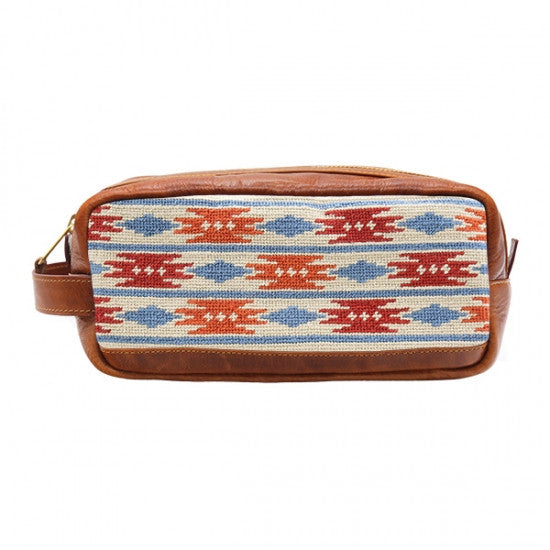 Smathers and Branson Needlepoint Toiletry Bag: Sedona