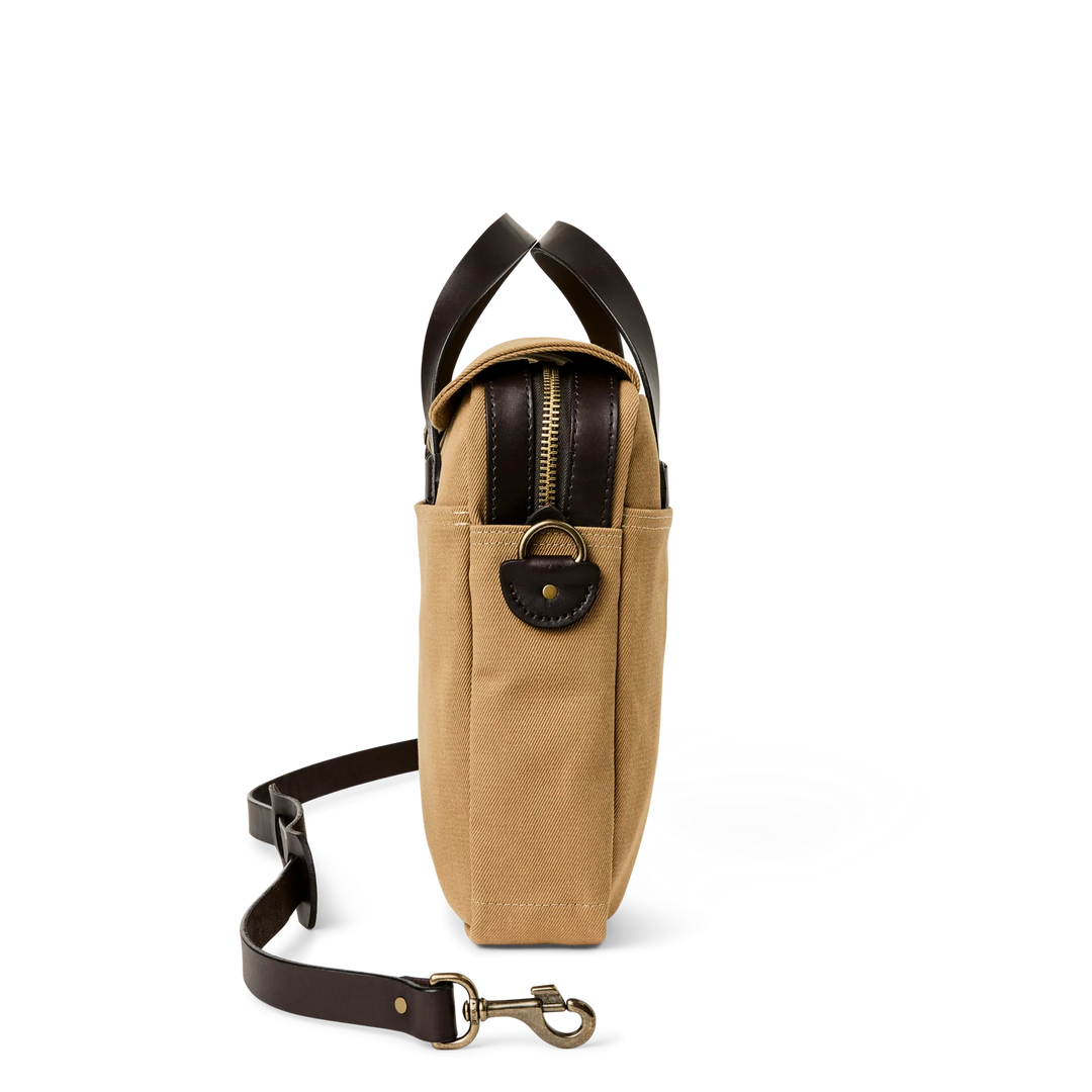 Filson Rugged Twill Original Briefcase: Tan