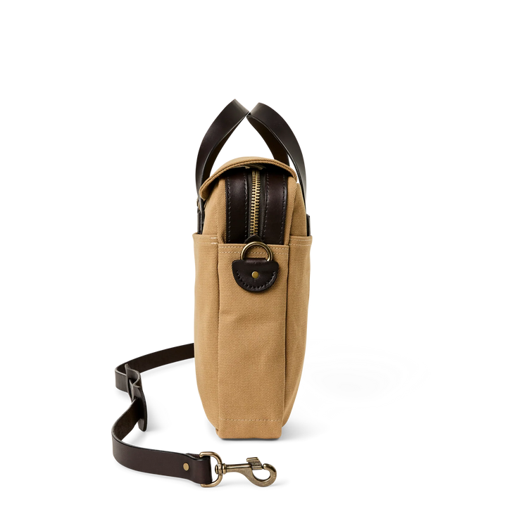 Filson Rugged Twill Original Briefcase: Tan
