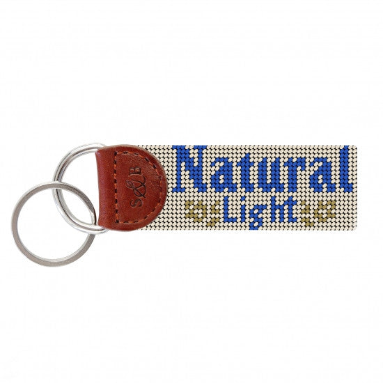 Smathers and Branson Natural Light Key Fob (Light Khaki)