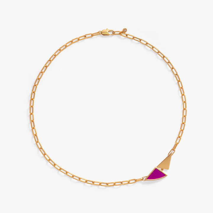Brackish Eliana Triangle Necklace