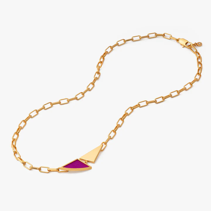 Brackish Eliana Triangle Necklace