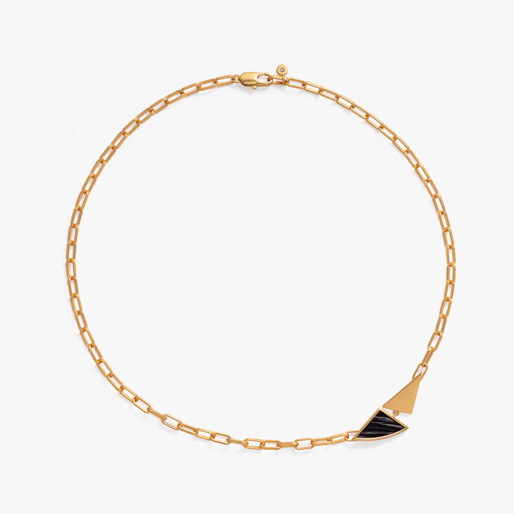 Brackish Evelyn Triangle Necklace