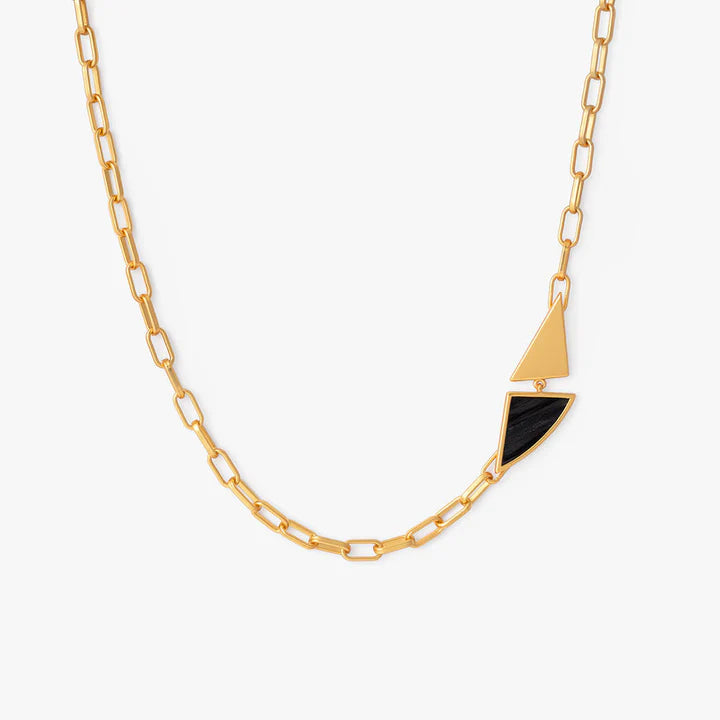 Brackish Evelyn Triangle Necklace