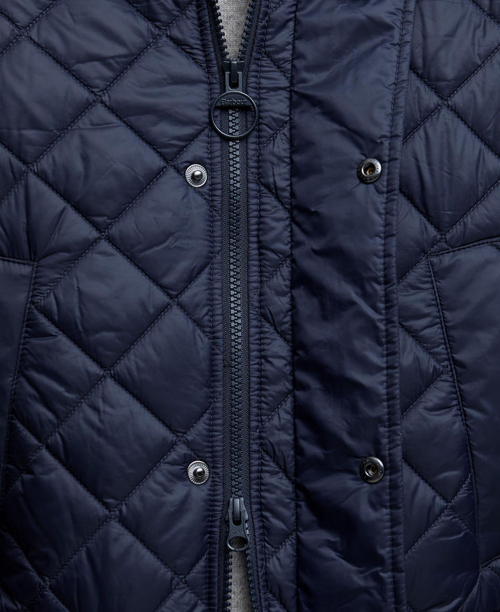 Barbour Essential Bedale Quilted Jacket: Navy