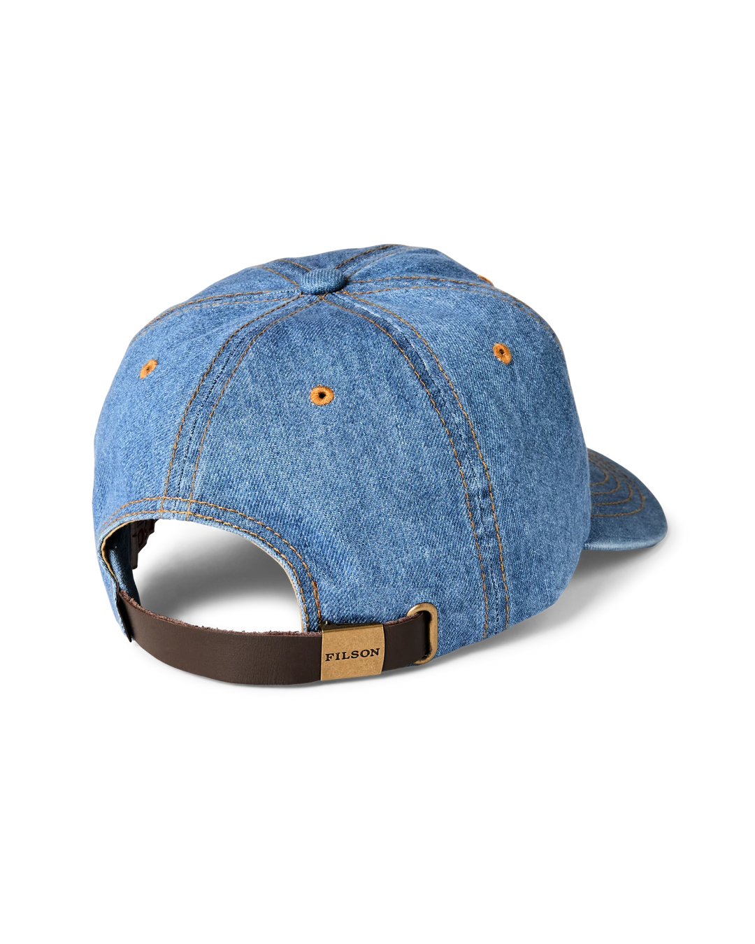 Filson 9.5oz. Denim Cap: Medium Indigo