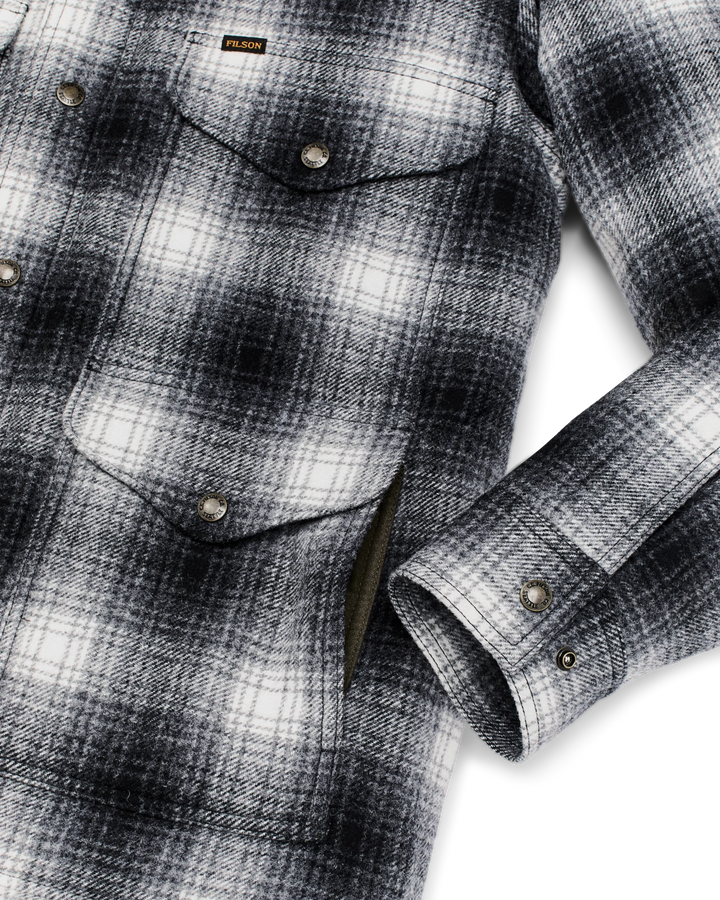 Filson Spokane Insulated Cruiser Jacket: Charcoal Ombre