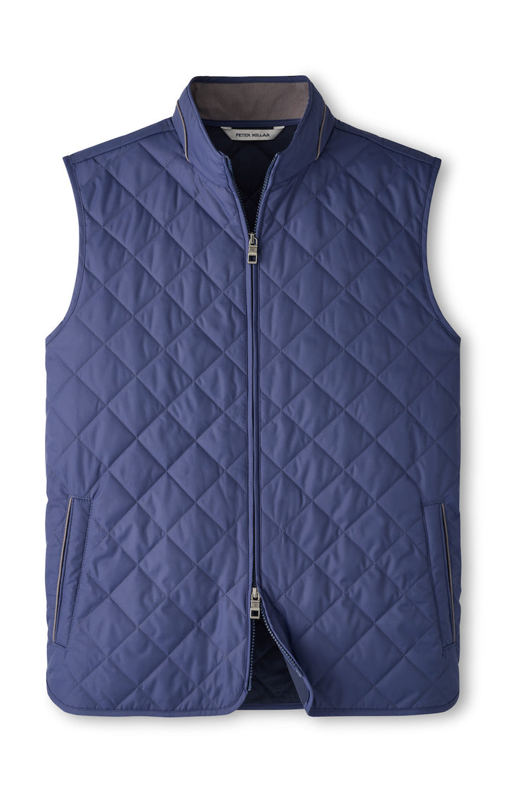 Peter Millar Essex Vest: Crown Blue