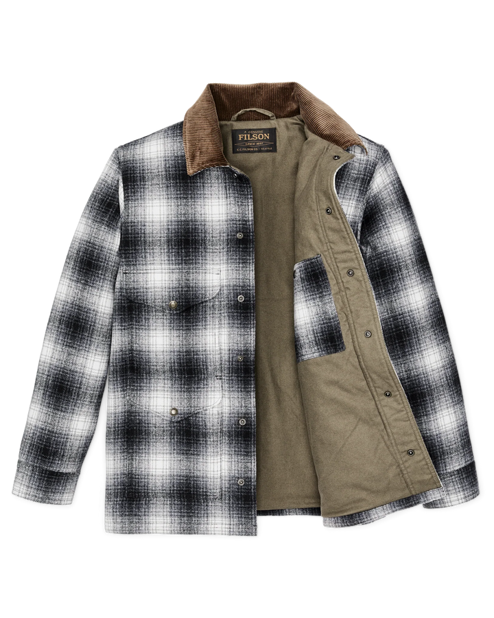 Filson Spokane Insulated Cruiser Jacket: Charcoal Ombre