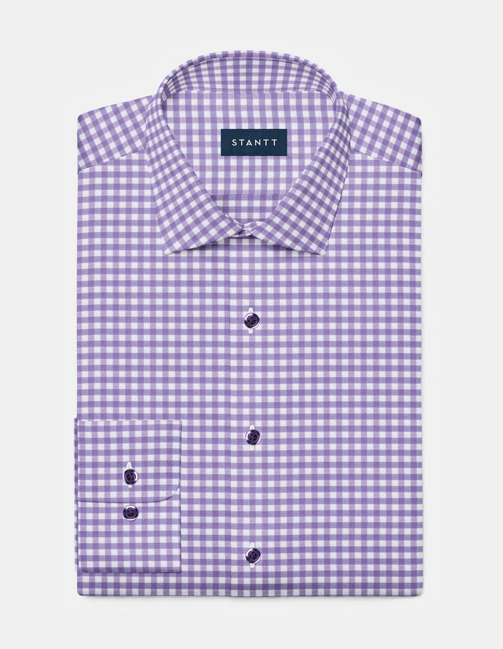 Stantt Performance Gingham: Purple