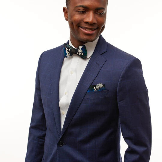 Brackish Pocket Square: Gaboon