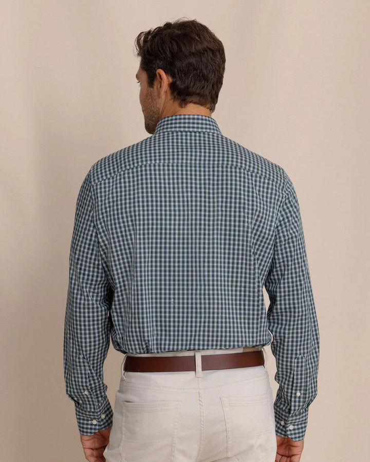 Southern Tide Gordon Tartan Charleston Sport Shirt: Salt Meadow